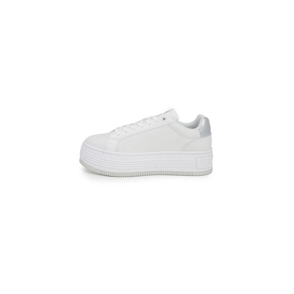 Calvin Klein Silver Leather Sneaker 3