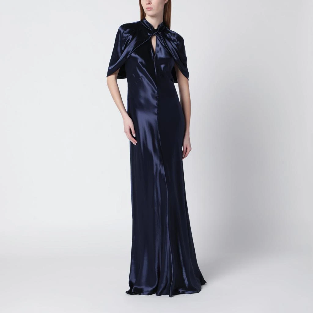 alberta ferretti evening dresses Evening dress with floral sequins