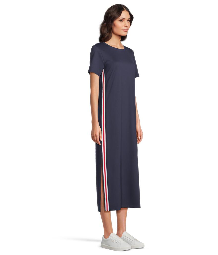 Elliott Lauren Short Sleeve Maxi Knit Dress