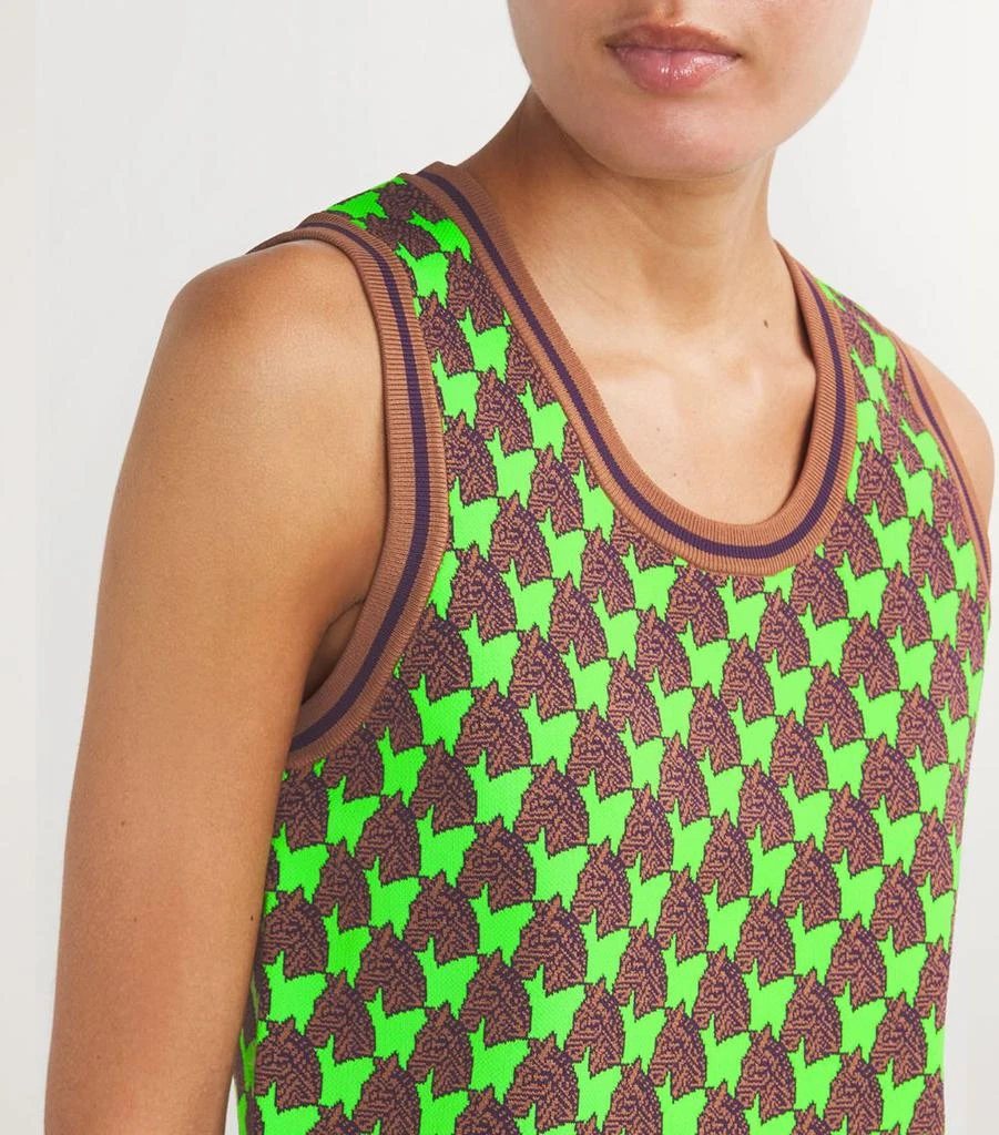 Tory Burch Jacquard Zebra Tank Top 6