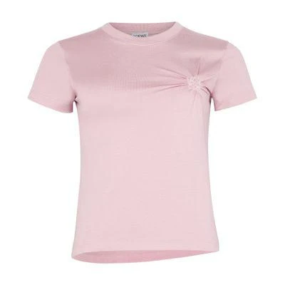 Loewe Fitted cotton t-shirt 1