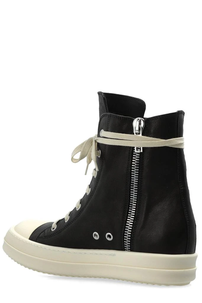 Rick Owens Rick Owens Hollywood Zipped Lace-Up Sneakers 3