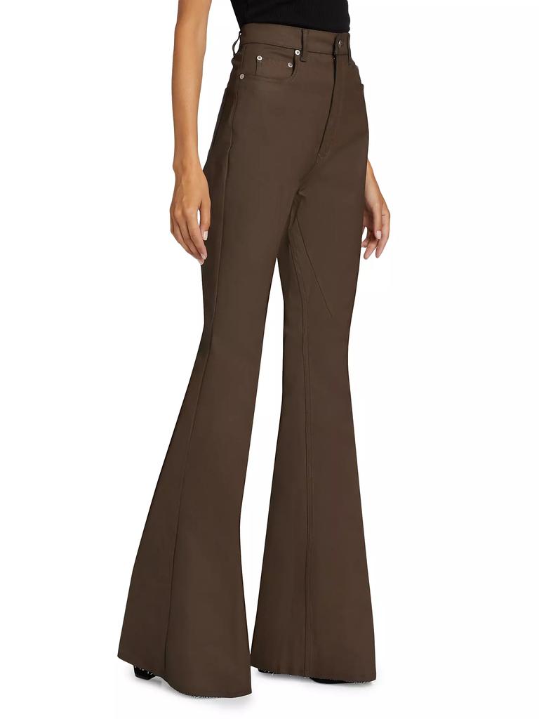 Rick Owens Bolan High-Rise Bootcut Jeans BEAN 28-4-6 - Jeans Rick Owens Bolan High-Rise Bootcut Jeans BEAN 28-4-6 - Jeans