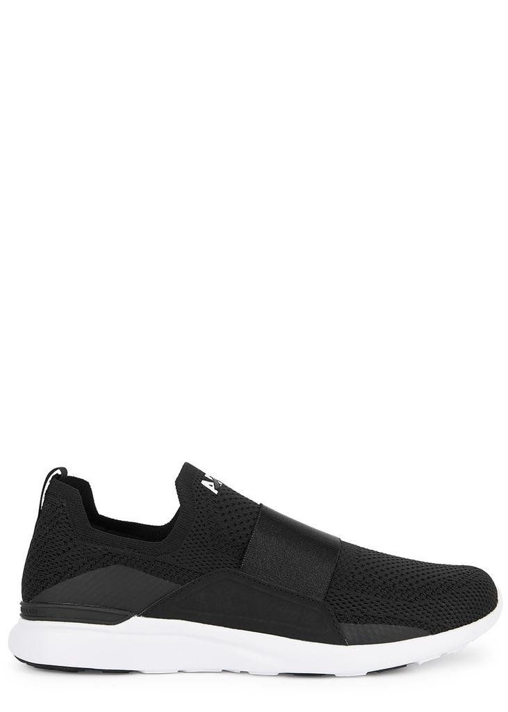 Athletic Propulsion Labs Techloom Bliss black stretch-knit sneakers