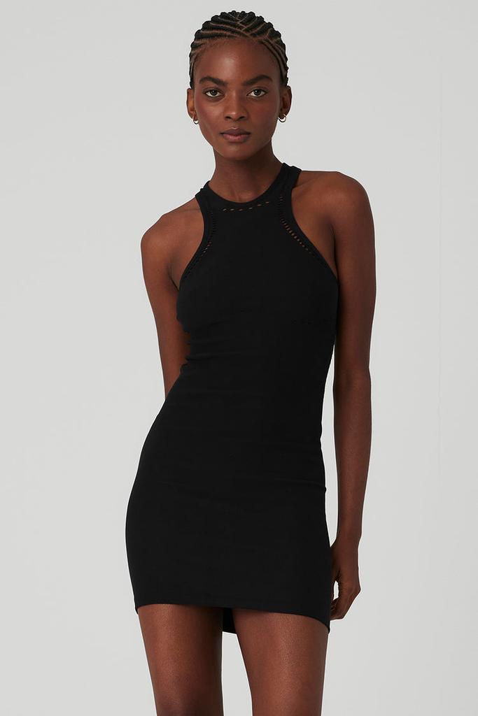 ワンピース [Alo Yoga] Cashmere Plush Waffle Dress W8290R_01300_b1_s1_a1_1_m191_1