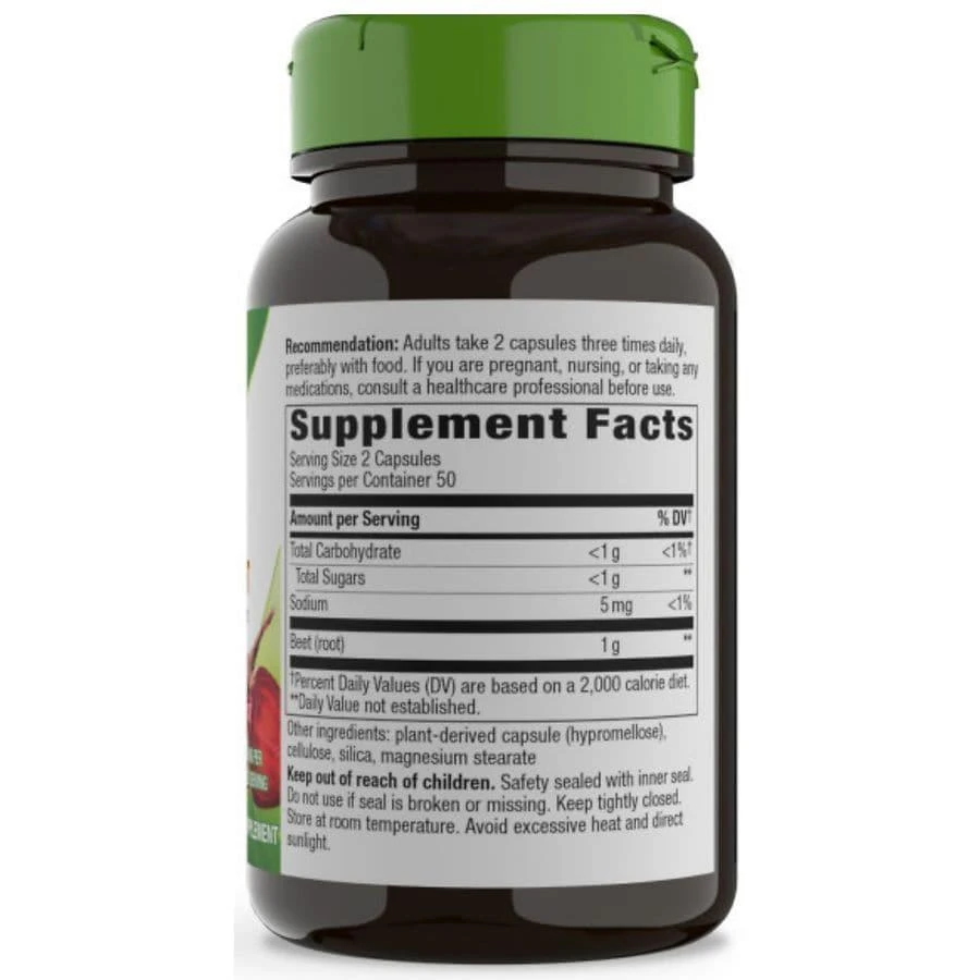Nature's Way Beet Root Vegan Capsules 5