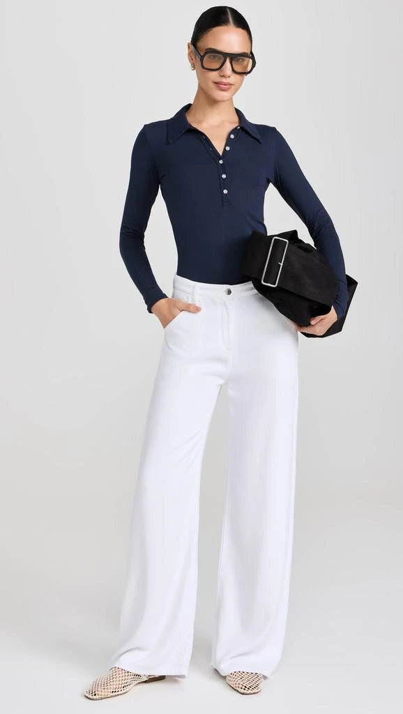 NSF Rory Long Sleeve Fitted Polo 4