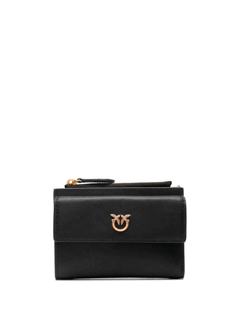 PINKO Pinko Small Wallet In Leather With Logo 1