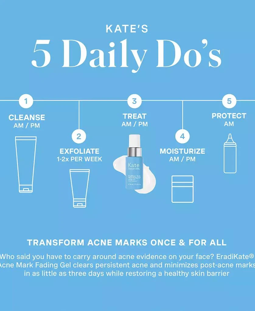 Kate Somerville EradiKate Acne Mark Fading Gel, 1 oz. 8