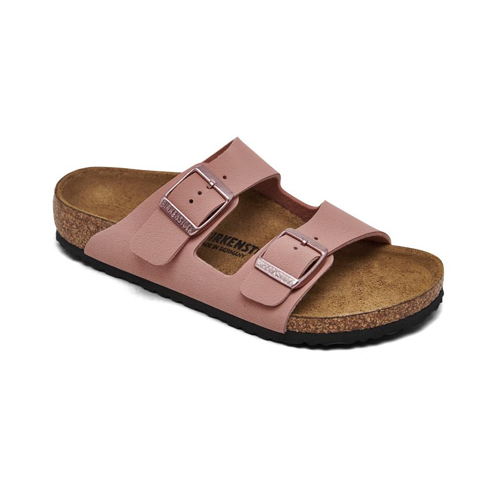 Birkenstock Little Girls Arizona Birkibuc Sandals from Finish Line