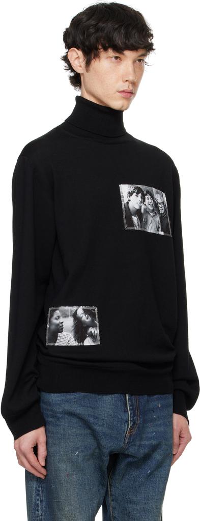 TAKAHIROMIYASHITA TheSoloist. Black Wool Turtleneck