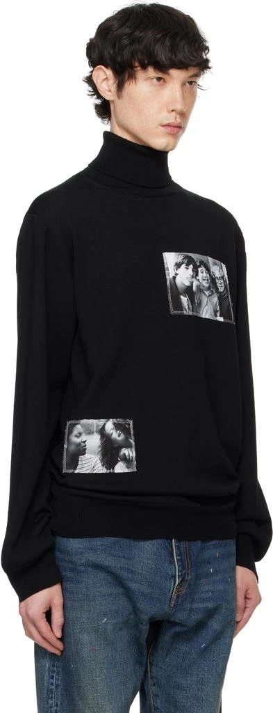 TAKAHIROMIYASHITA TheSoloist. Black Wool Turtleneck 2
