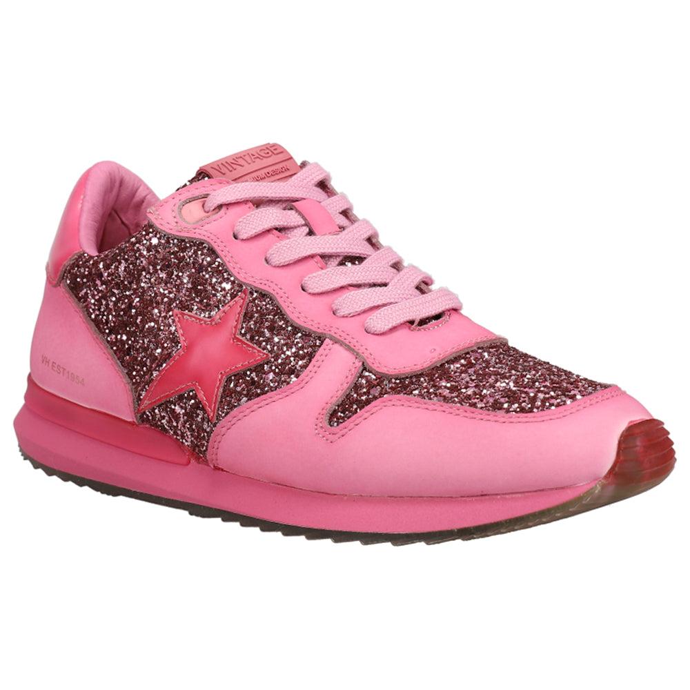 Vintage Havana Splendid Glitter Lace Up Sneakers