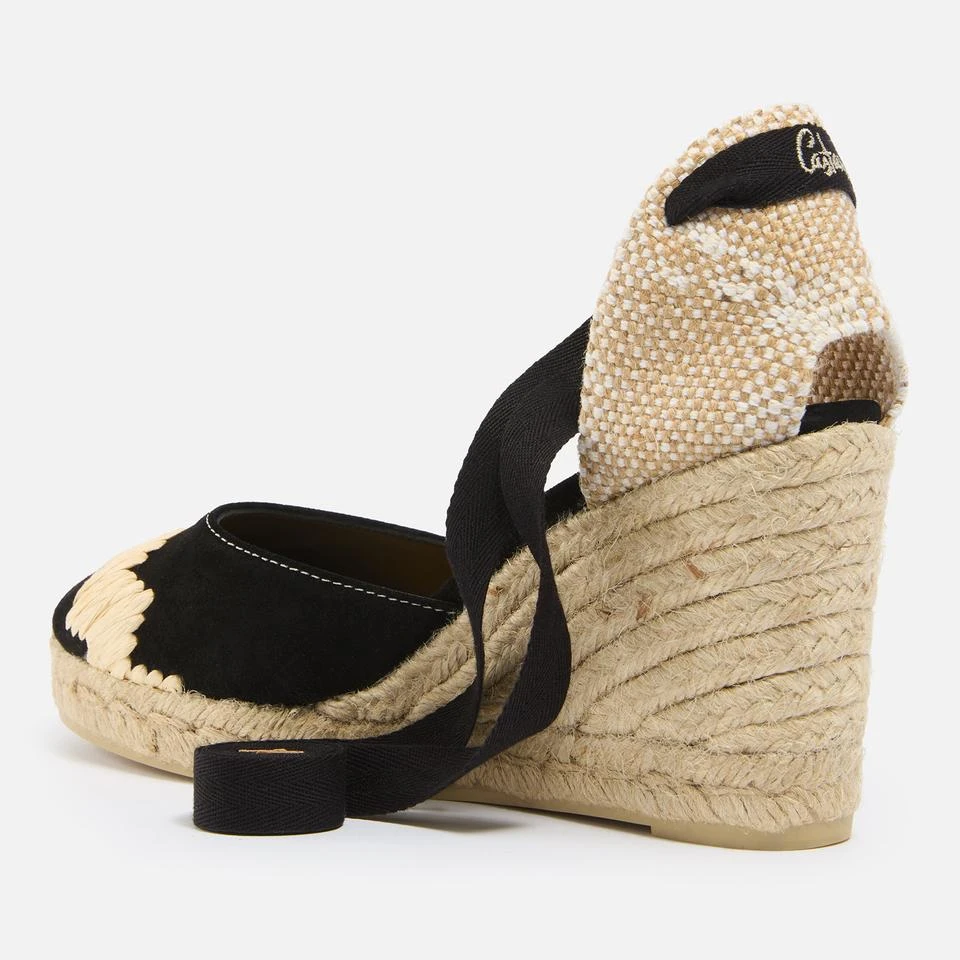 CASTAÑER CASTAÑER WOMEN'S CANDE SUEDE ESPADRILLES WEDGE SANDALS 2