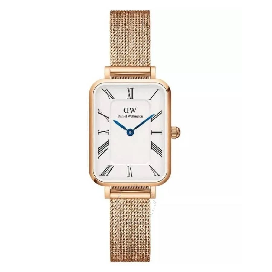 Daniel Wellington Quadro Quartz White Dial Ladies Watch DW00100687 1