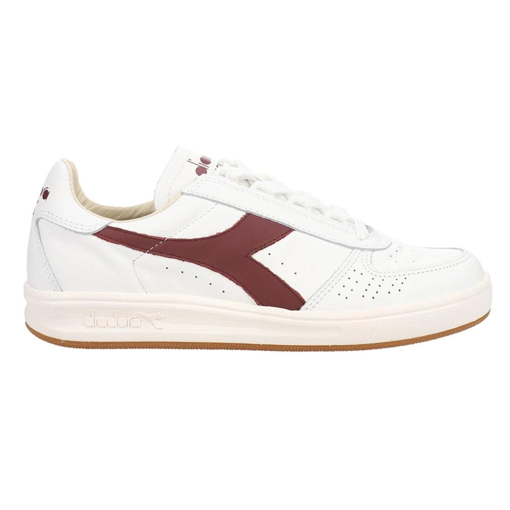 Diadora B.Elite H Italia Sport Perforated Lace Up Sneakers 1