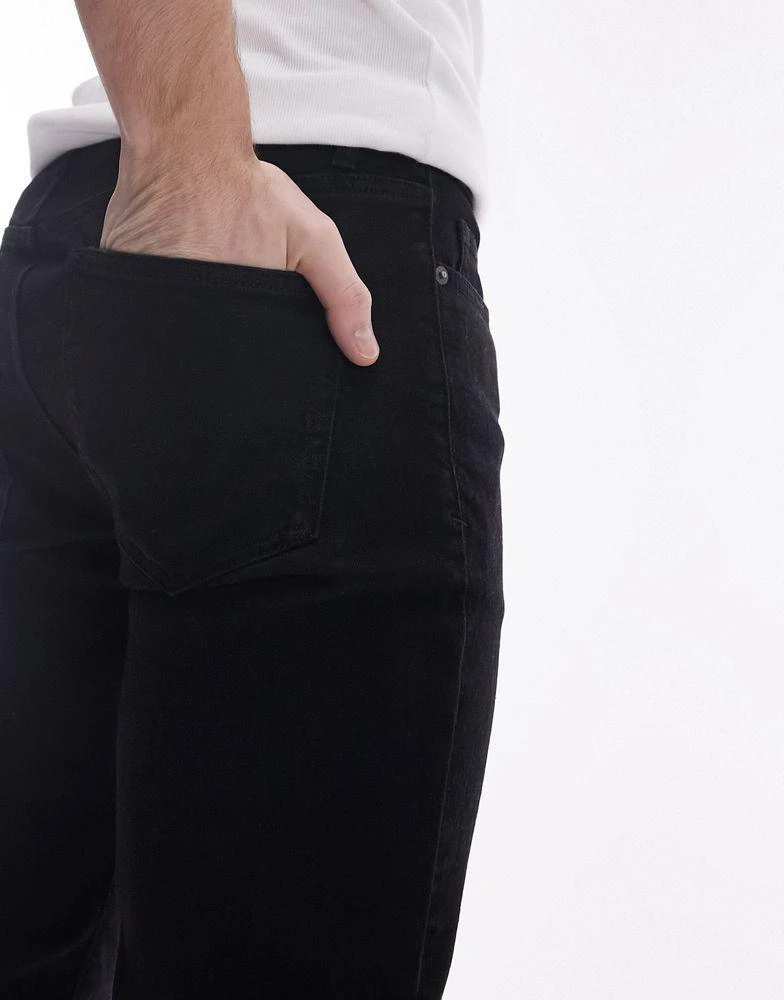 Topman Topman skinny jeans in black 3