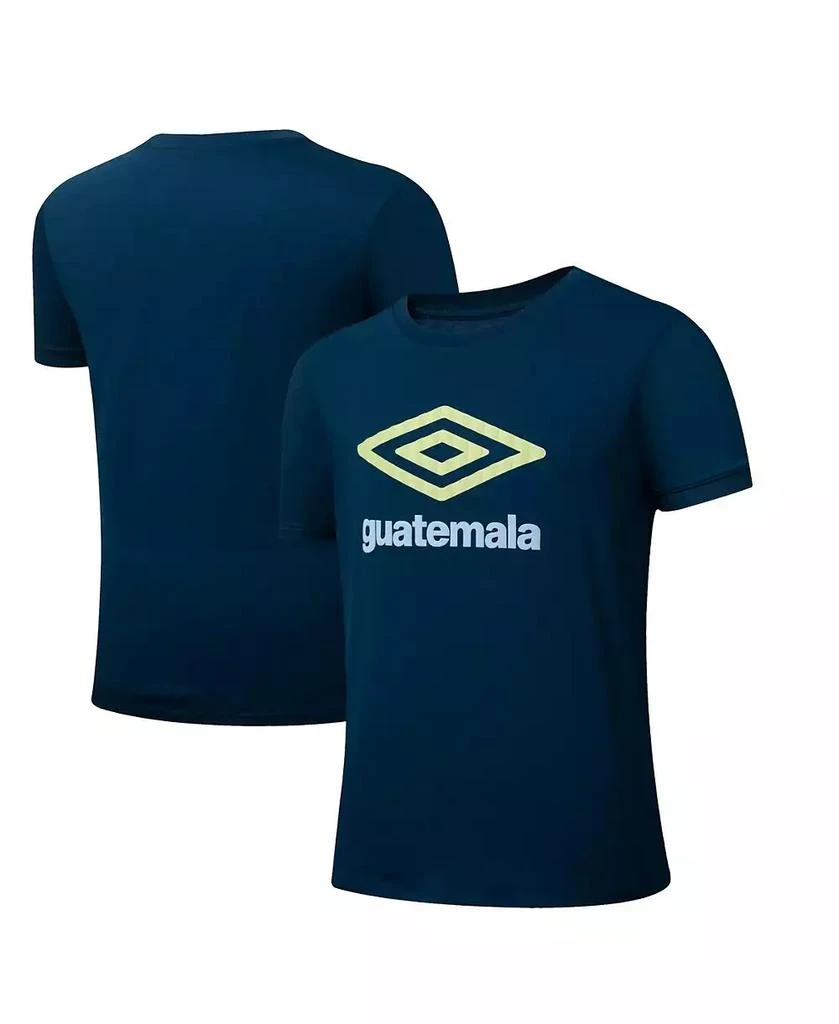 Umbro Men's Navy Guatemala National Team 2025 T-Shirt 1