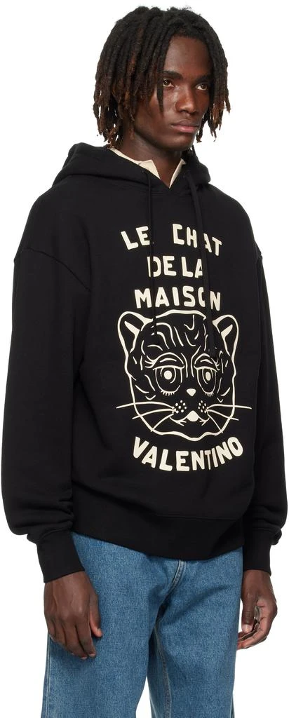 Valentino Black 
Le Chat De La Maison
 Hoodie 2