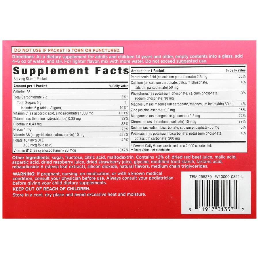 Walgreens Vitamin C 1,000 mg Single-Serve Packets 3