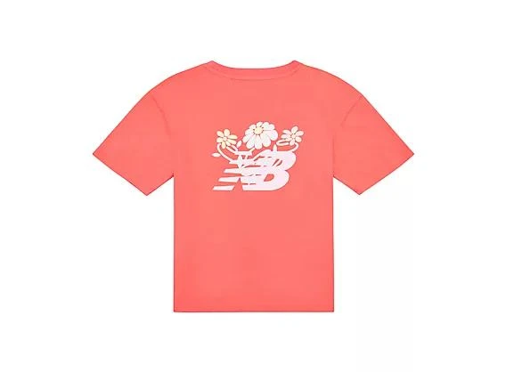 New Balance Floral Vines Back Graphic T-Shirt 8