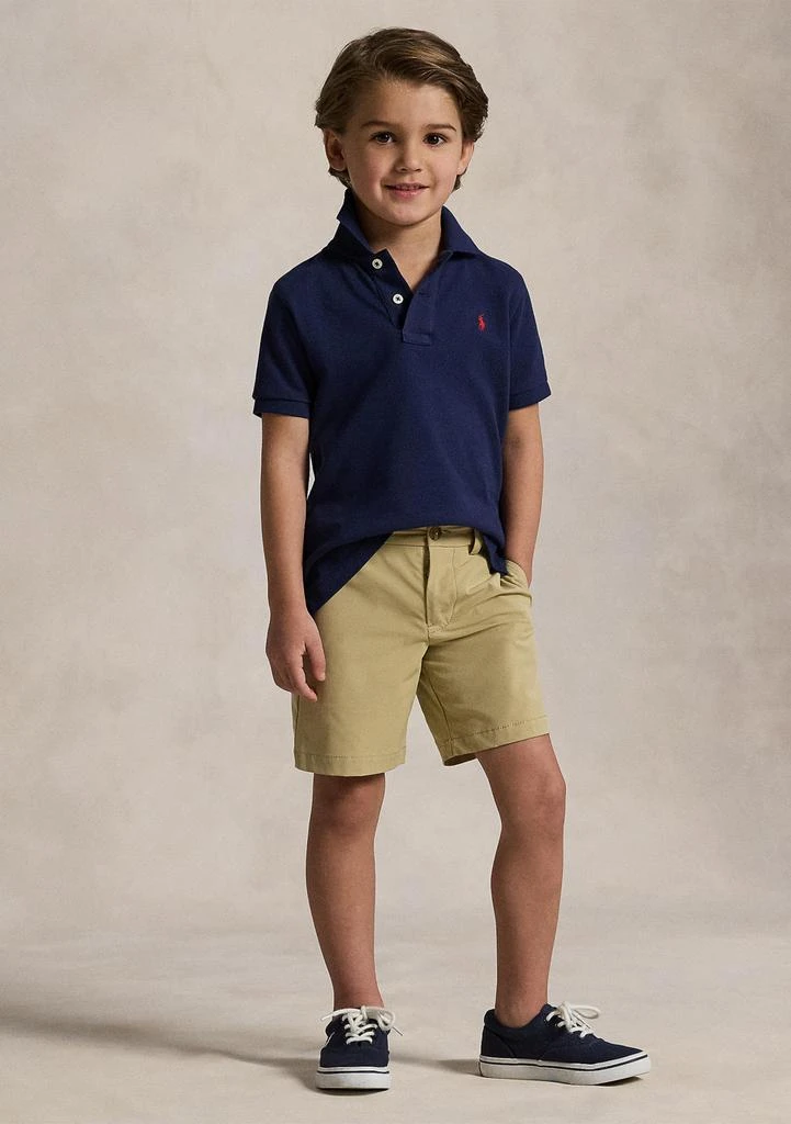 Ralph Lauren Boys 2-7 Flat Front Stretch Shorts