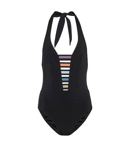 Karla Colletto Beatrix halterneck swimsuit 1