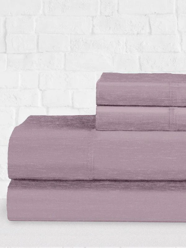 Ella Jayne Soft Heather Jersey Knit Sheet Set 3
