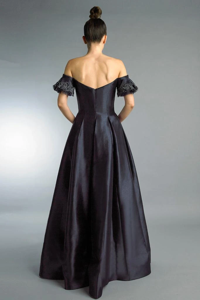 Shop Off Shoulder Gown With Sweetheart Neckline By Basix Black Label on  Sale at BeyondStyle  Get 51% Off Off Shoulder Gown With Sweetheart  Neckline By Basix Black Label with Limited-Time Flash