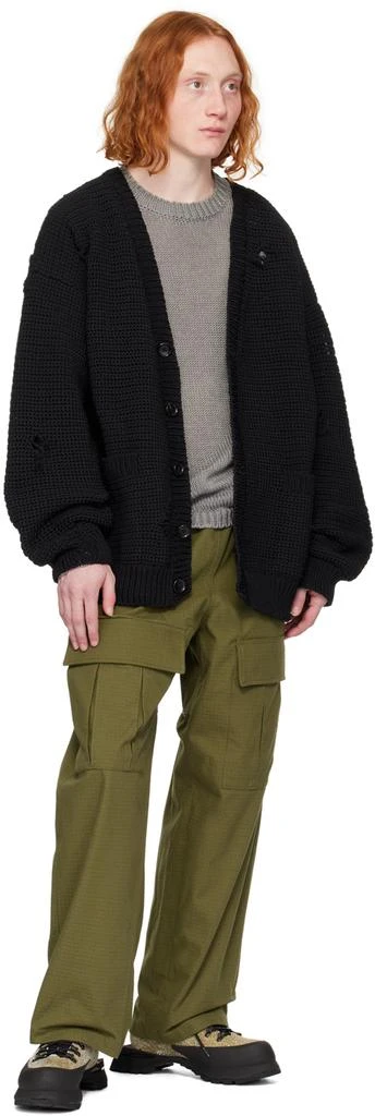 Demon Khaki & Black Poyana Boots 5