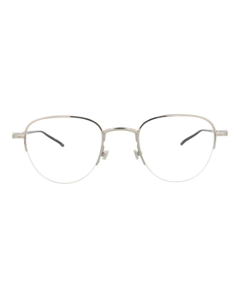 MontBlanc Round-Frame Metal Optical Frames