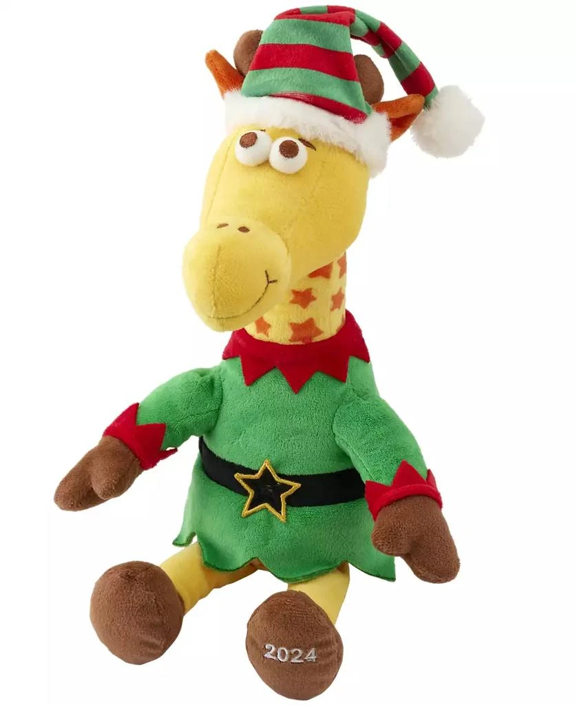 TOYS R US Geoffrey Holiday 2024, Elf Plush 9", Created for You by Toys R Us 1