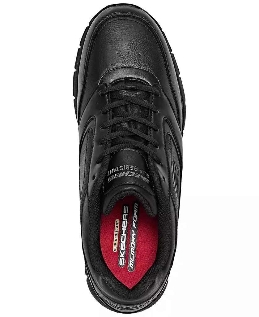 SKECHERS Men's Work Relaxed Fit- Nampa Slip Resistant Work Casual Sneakers from Finish Line 5
