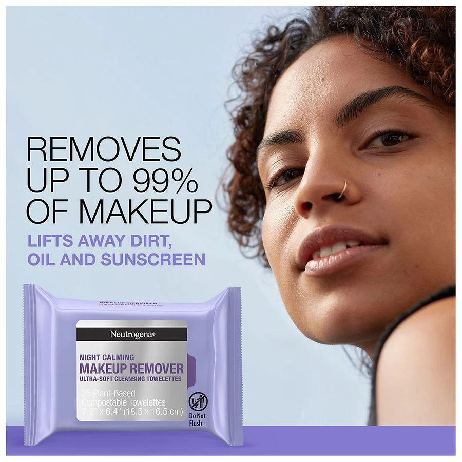 Neutrogena Night Calming Facial Cleansing Wipes Unspecified 8