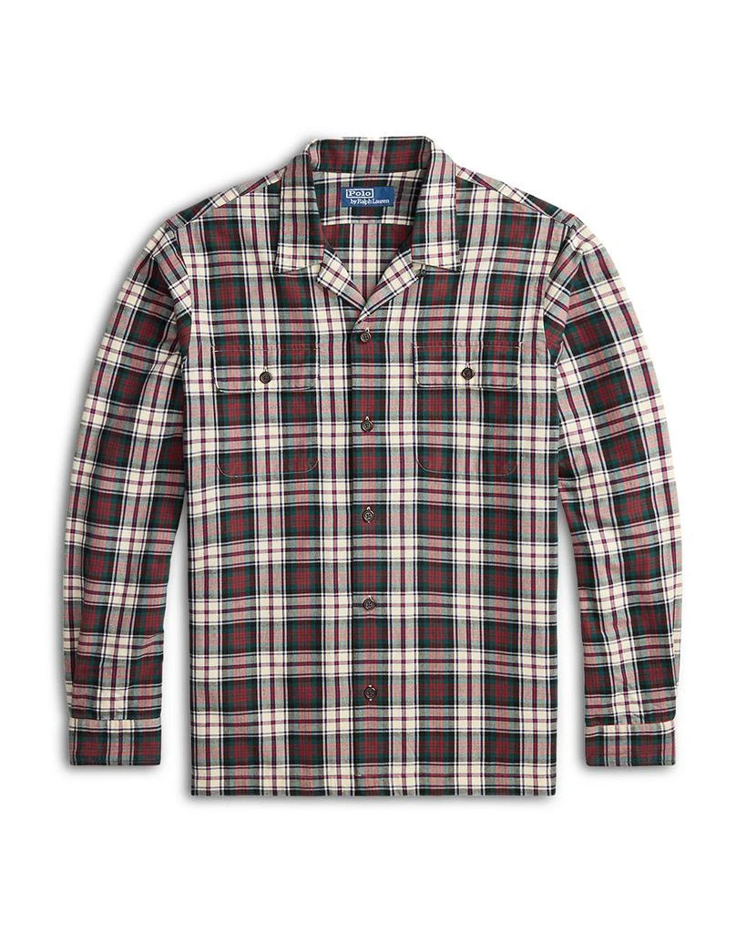 Ralph Lauren Classic Fit Plaid Oxford Camp Shirt 6