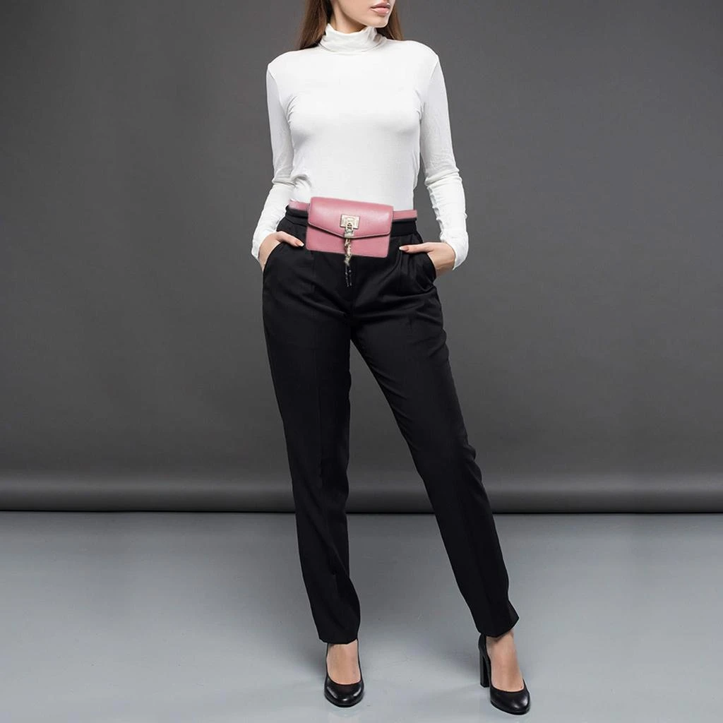 DKNY DKNY Pink Leather Elissa Belt Bag 2