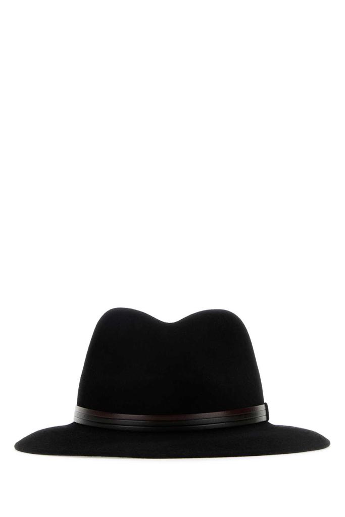 BORSALINO Black Velour Hat