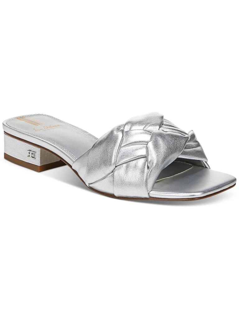 Sam Edelman Dawson Womens Leather Open Toe Heels 10