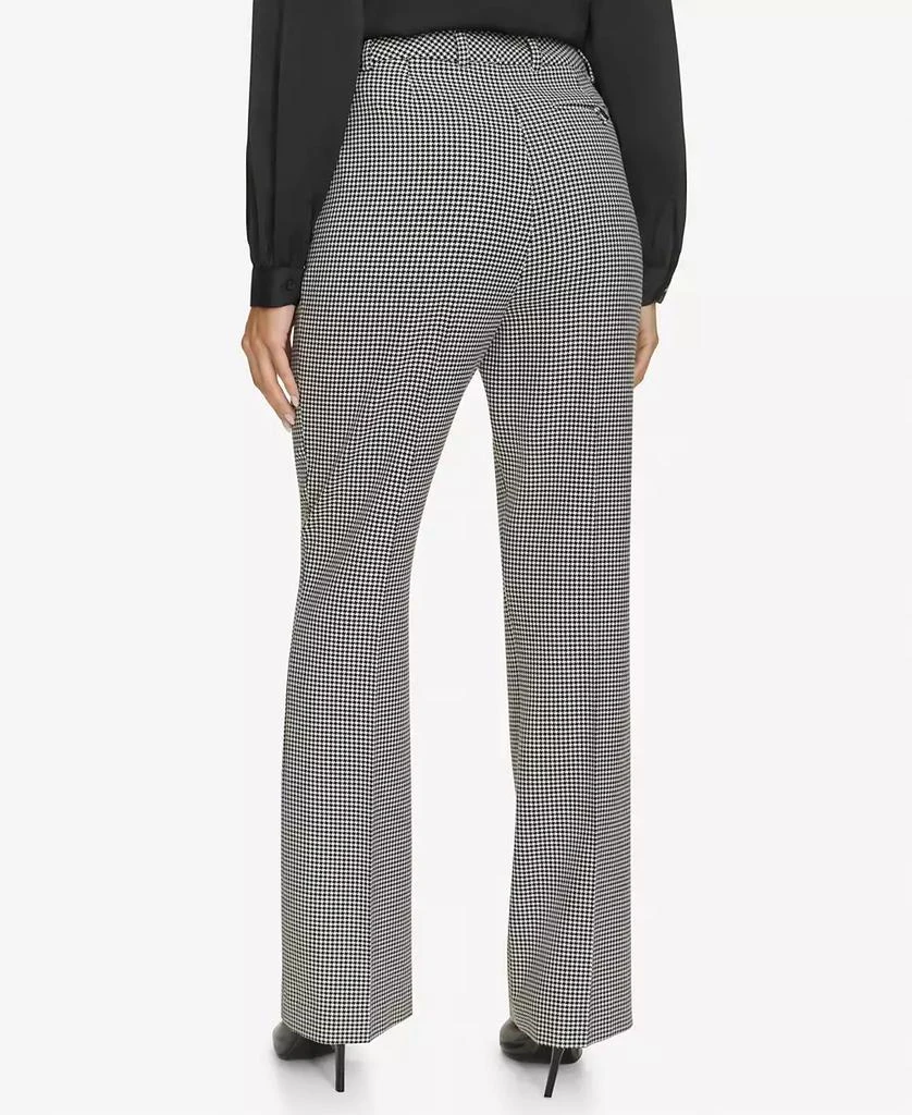Calvin Klein Women's Straight-Leg Houndstooth Pants 2