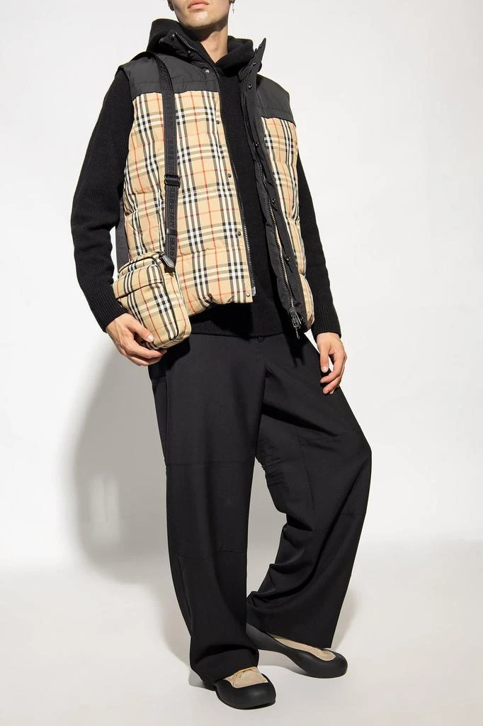 Burberry Burberry Beige ‘Oakwood’ Reversible Down Vest - Men 2