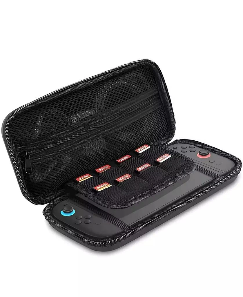 NBCP Carrying Storage Case for Switch 2, Durable Hard Shell Messenger Bag, Soft Lining, 8 Game Card Slots, Protective Travel Storage 2