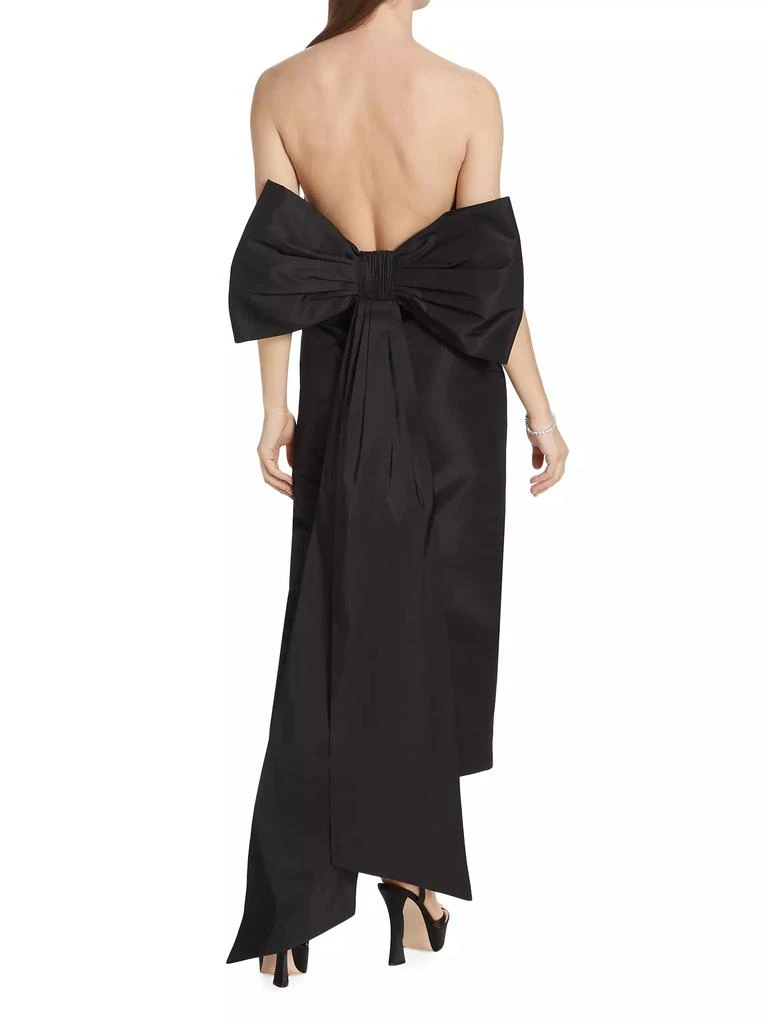 Alexia María Margaret Bow Silk Dress 5