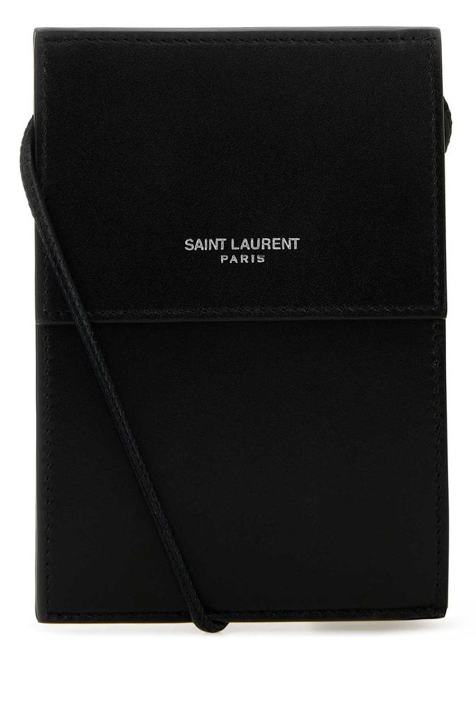 Yves Saint Laurent Saint Laurent Logo Printed Foldover Top