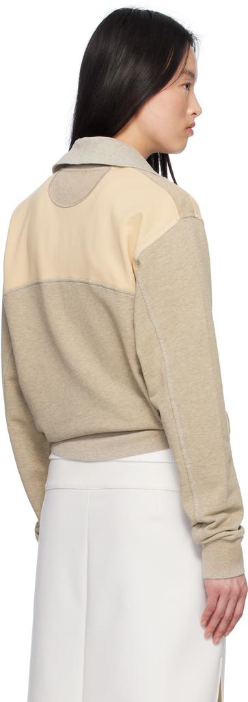 Vivienne Westwood Gray & Beige Alien Track Jacket - Hoodies - Free