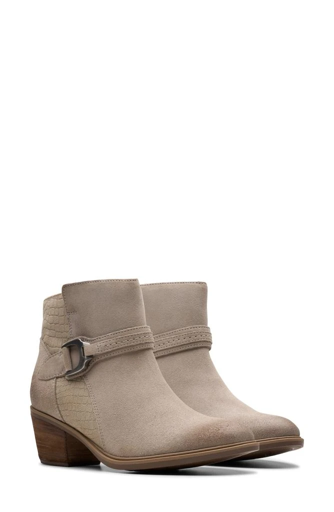 Clarks Neva Buckle Bootie 7