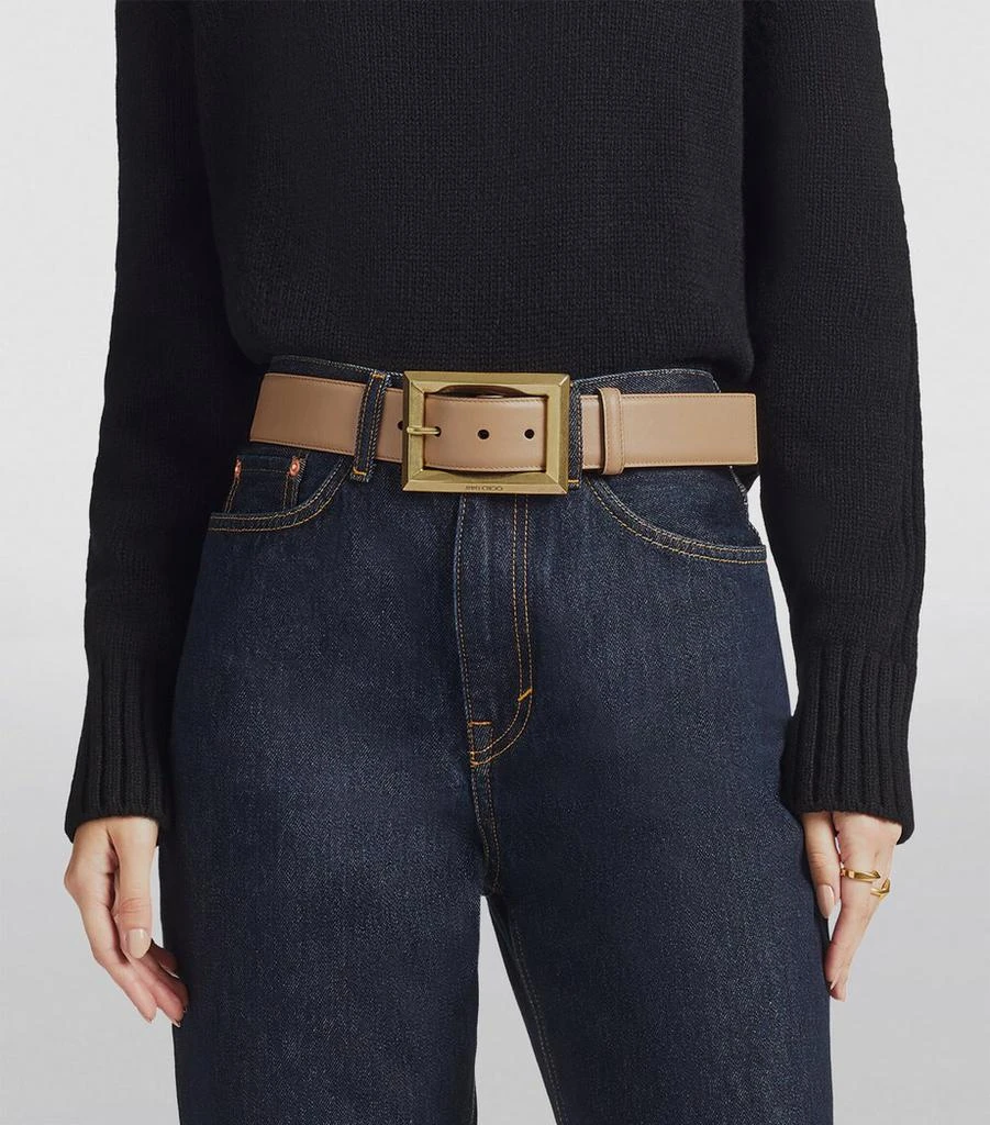 Jimmy Choo Leather Arlie Belt 4