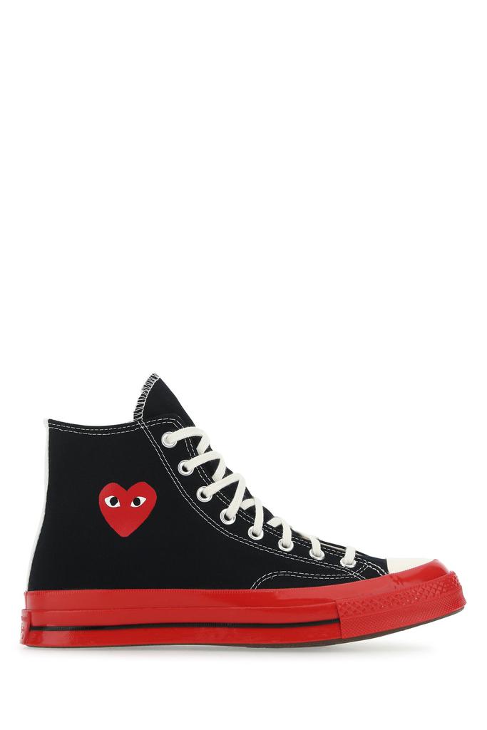 Comme des Garcons Black canvas Comme Des Garçons X Converse sneakers