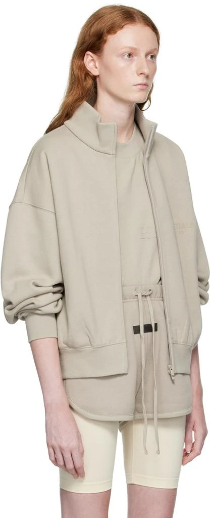 Fear of God ESSENTIALS Gray Full Zip Jacket 2