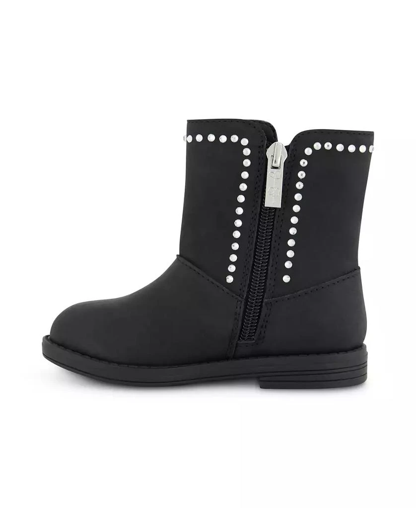 Jessica Simpson Toddler Girls Evie Flower Mid Shaft Boot 6