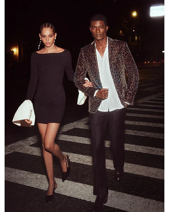 John Varvatos Wool Slim Fit Suit Pants 2